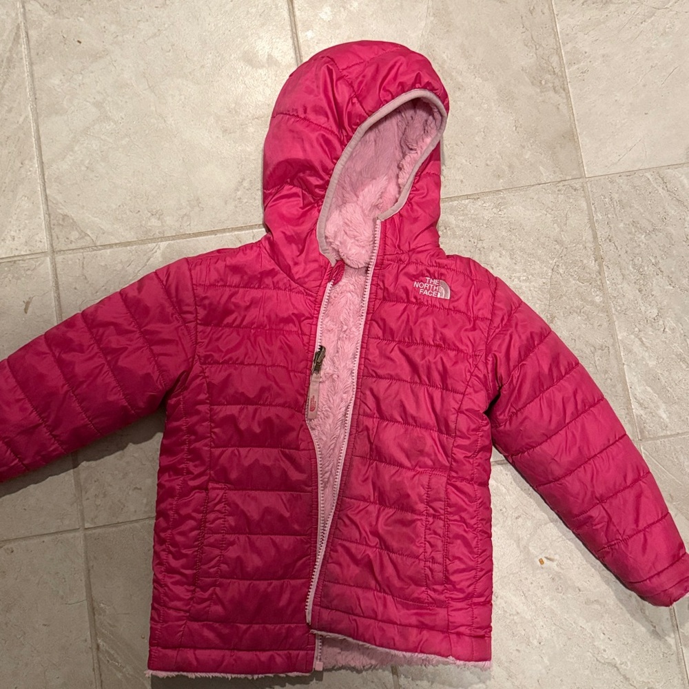 The North Face Fuchsia Quilted Jacket